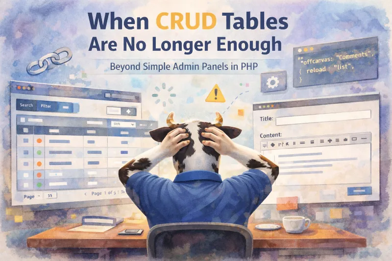 When CRUD Tables Are No Longer Enough