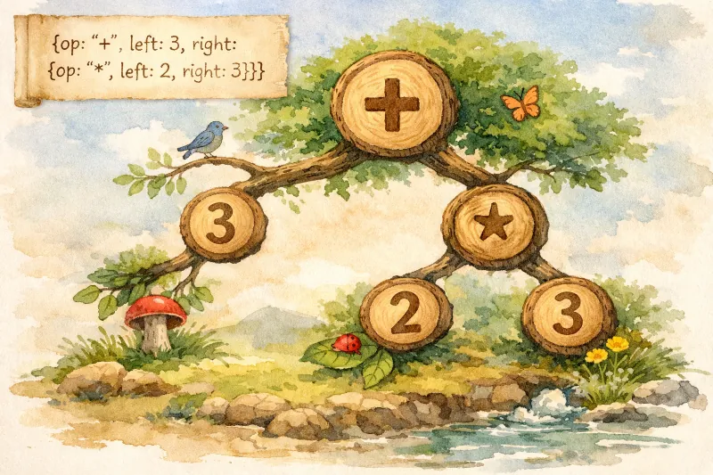 Expression Parser in PHP (token → AST → execution)